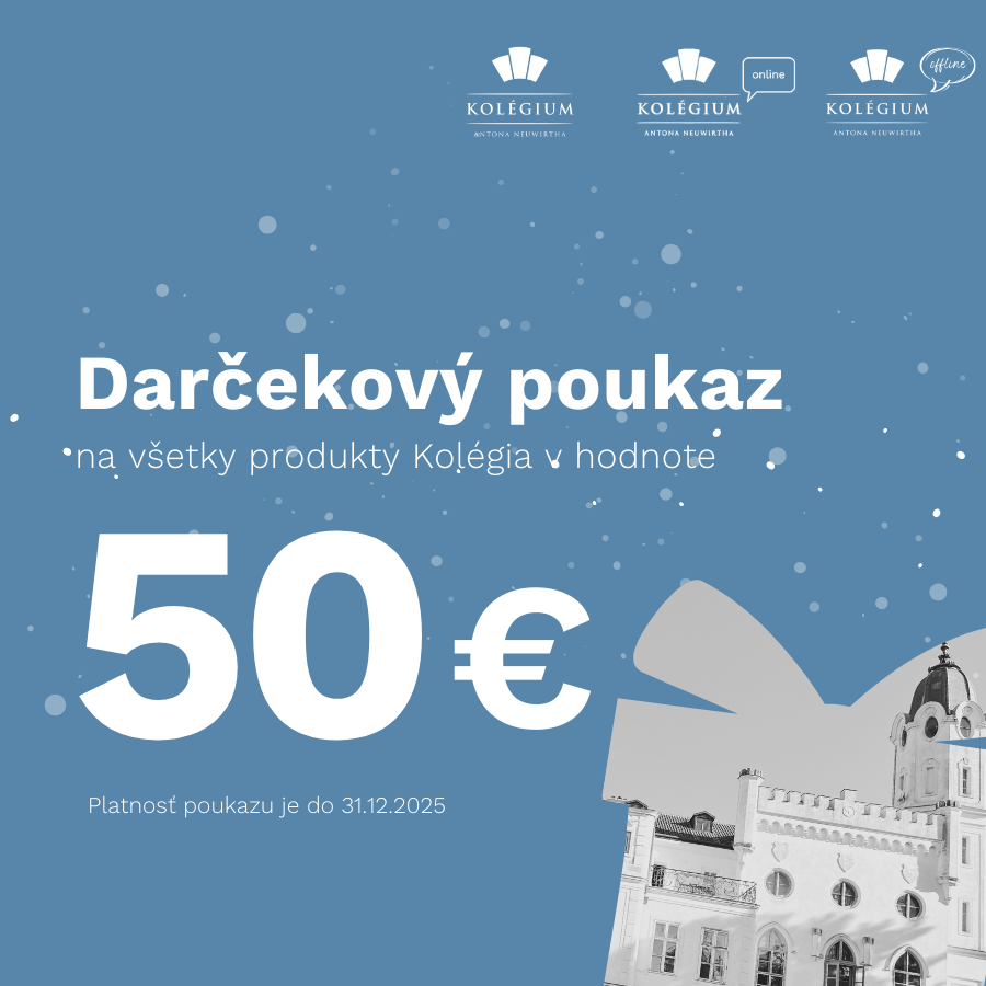 Darčekový poukaz v hodnote 50 € – 150 €