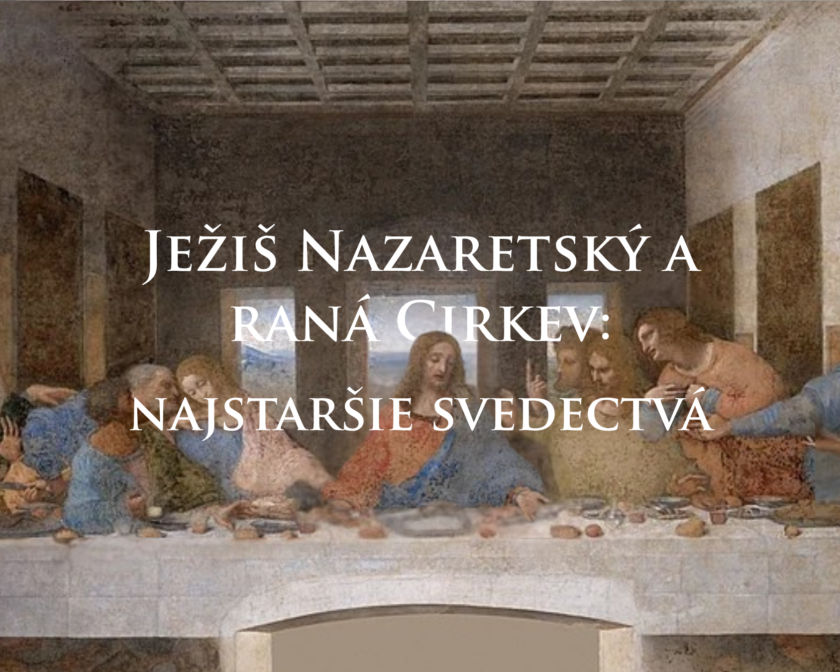 martin mihalik, kolegium online, online vzdelavacie kurzy, kurz, jezis nazaretsky, apostoli, skutky apostolov, biblia, sv. písmo, cirkev