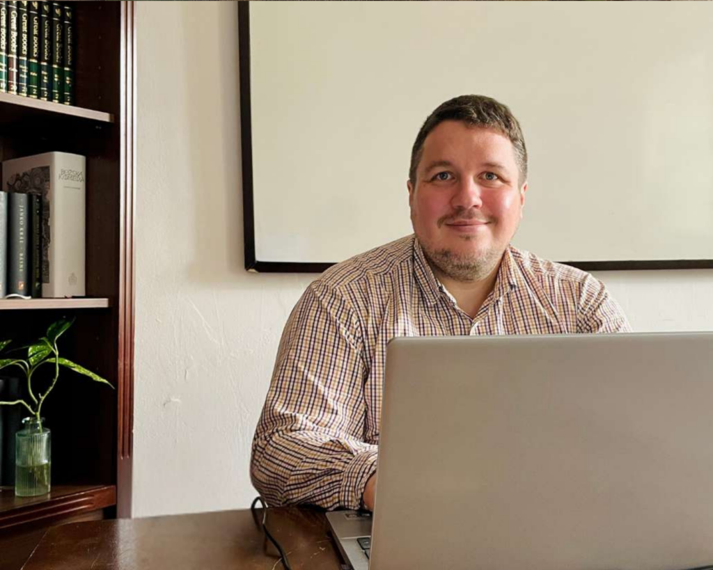 matus sitar, kolegium online, online vzdelavacie kurzy, kurz, tomas akvinsky, summa teologická