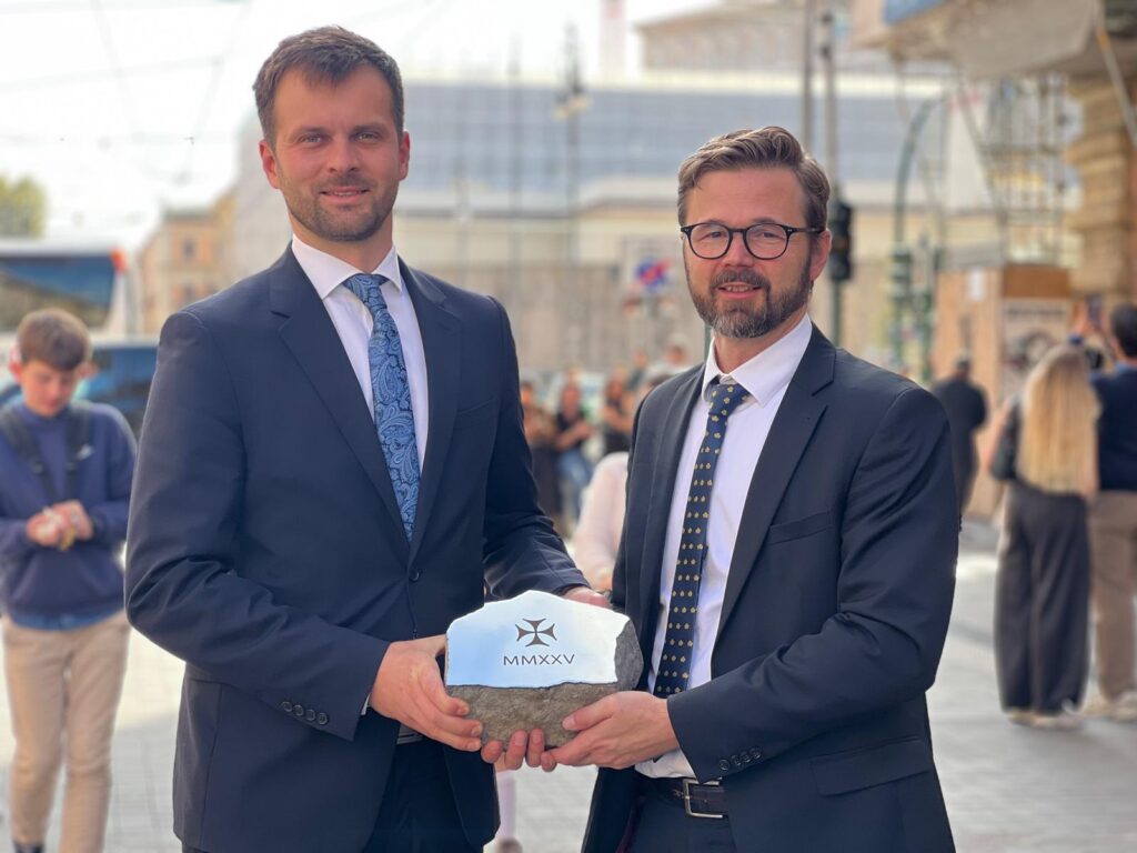 Martin a Pavol spolu v Rime