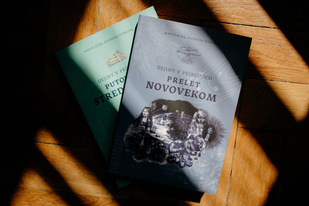 prelet novovekom, putovanie stredovekom, knihy o histórii, kniha pre deti, dejiny v príbehoch, detská literatúra, náčná literatúra
