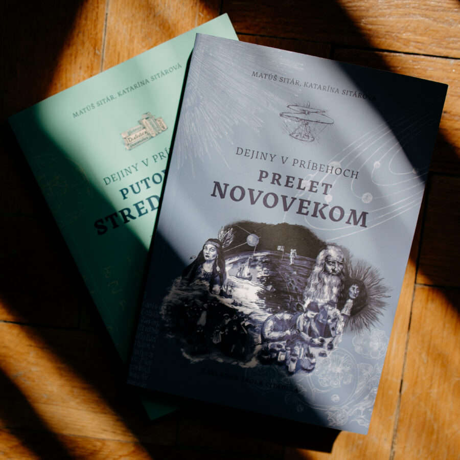 prelet novovekom, putovanie stredovekom, knihy o histórii, kniha pre deti, dejiny v príbehoch, detská literatúra, náčná literatúra