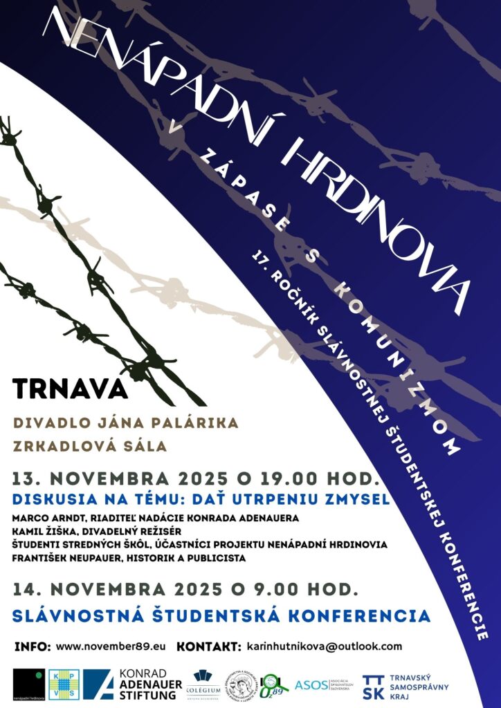 nenápadní hrdinovia 2025, Trnava, sloboda