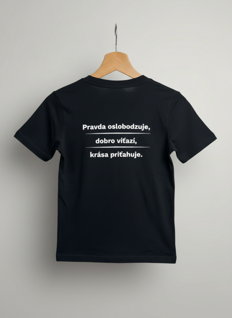 pravda oslobodzuje, detské tričko, tričko pre deti, kolégium, kolégium antona neuwirtha