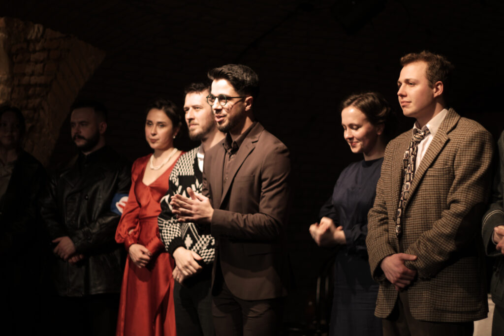 Polnočná omša, Divadlo absolventov Kolégia, foto Tamara Rusnáková, Oliver Jaroš