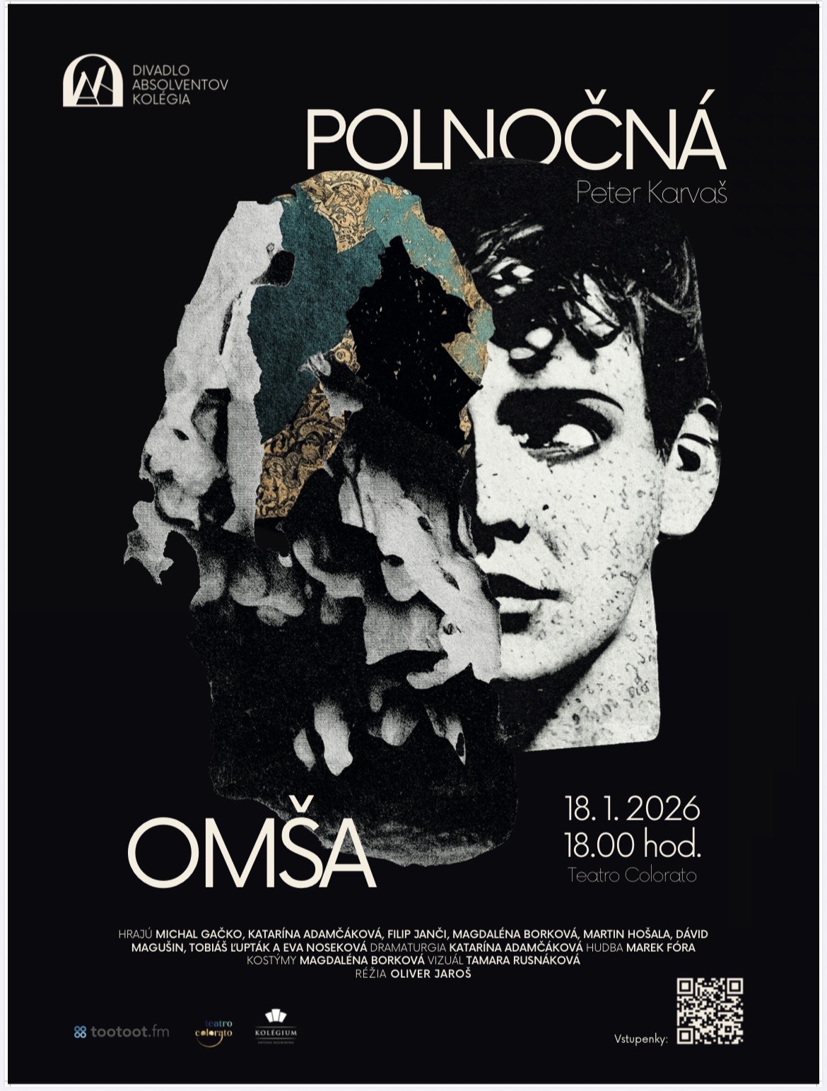 polnočná omša, divadlo, DAK, Oliver Jaroš