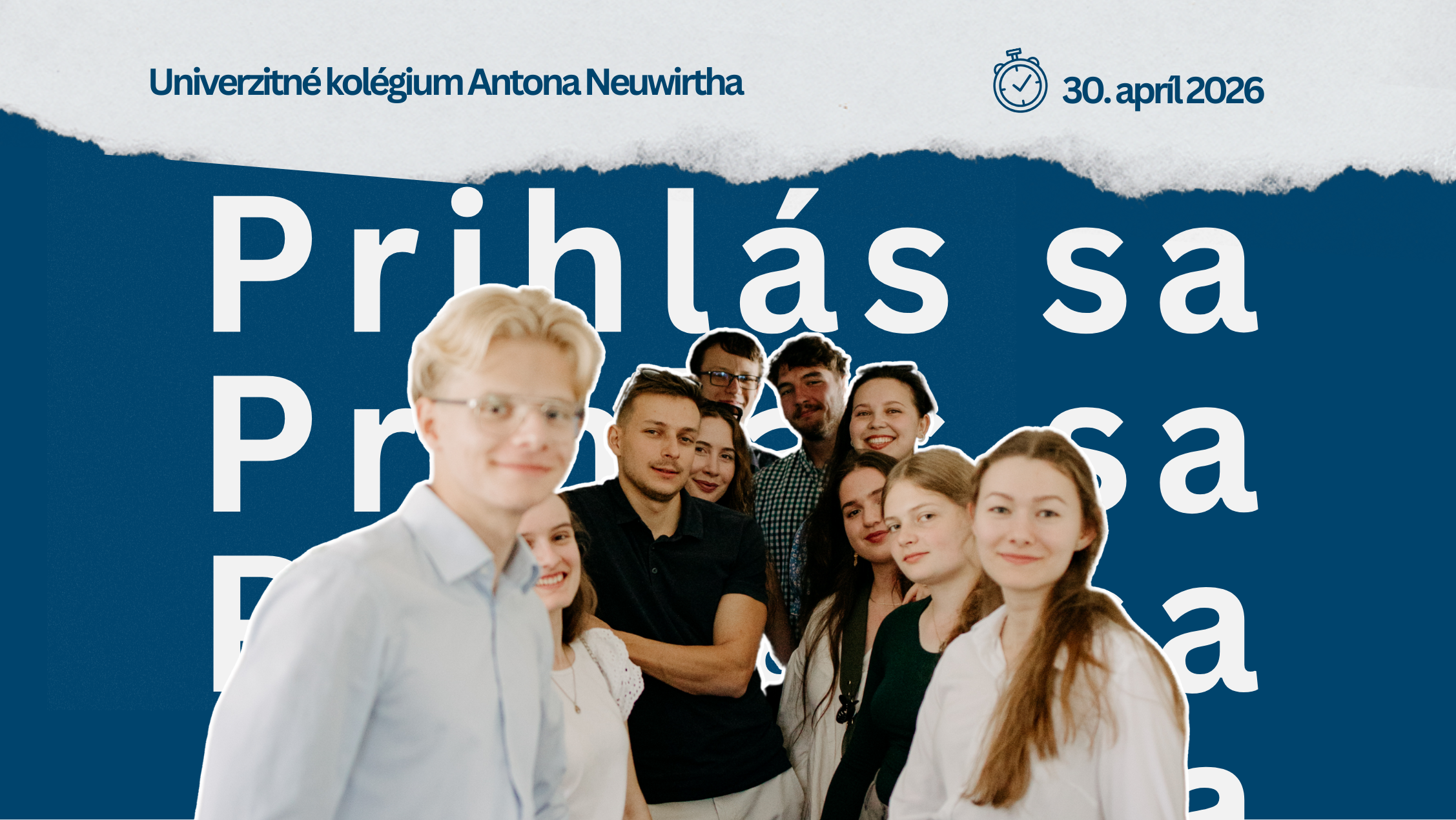 prihlaska, prihlasovanie, program, rozvoj, leadership, mladi ludia, deadline na prihlasenie, univerzitne kolegium, zmen svoj zivot