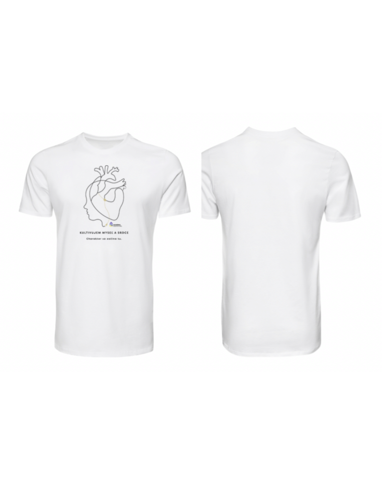 Akadémia merch – Kultivuj myseľ a srdce, tričko