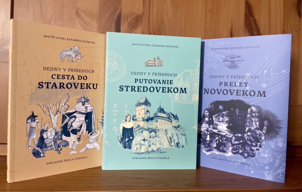 séria kníh Dejiny v príbehoch, ilustračná foto