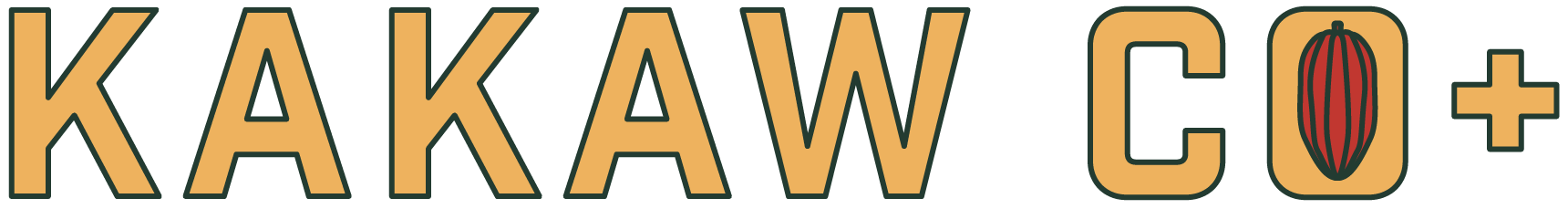 Kakaw Co+ žlté logo