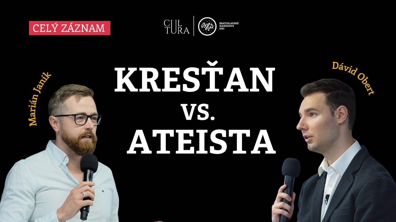 Existuje Boh? Na Hanusových dňoch o tom debatoval Marián Janík