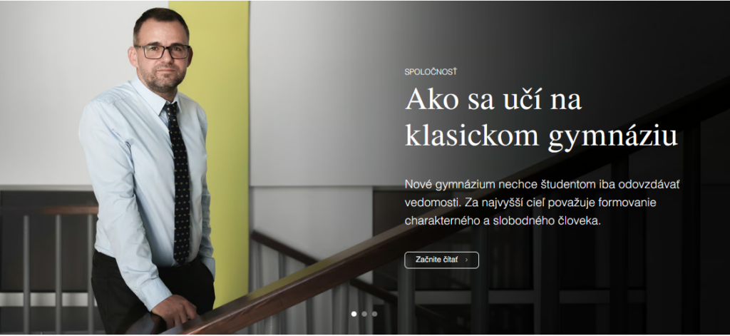 ako sa učí na klasickom gymnáziu, foto Štandard Tomáš Baršvary